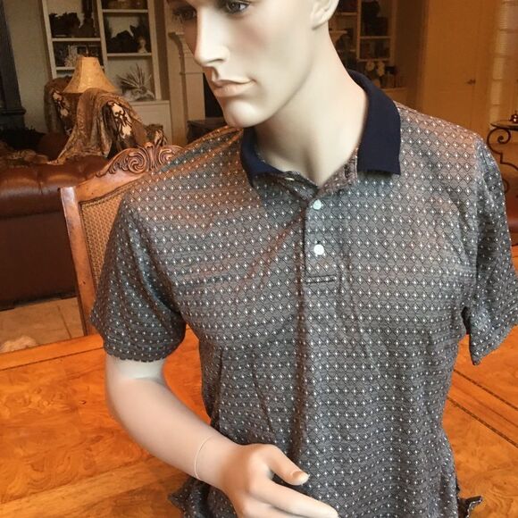 MEN’S KNIT Polo Dress Shirt - Picture 14 of 16